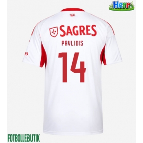 Benfica Vangelis Pavlidis #14 Tredje Tröja 2025-26 Kortärmad